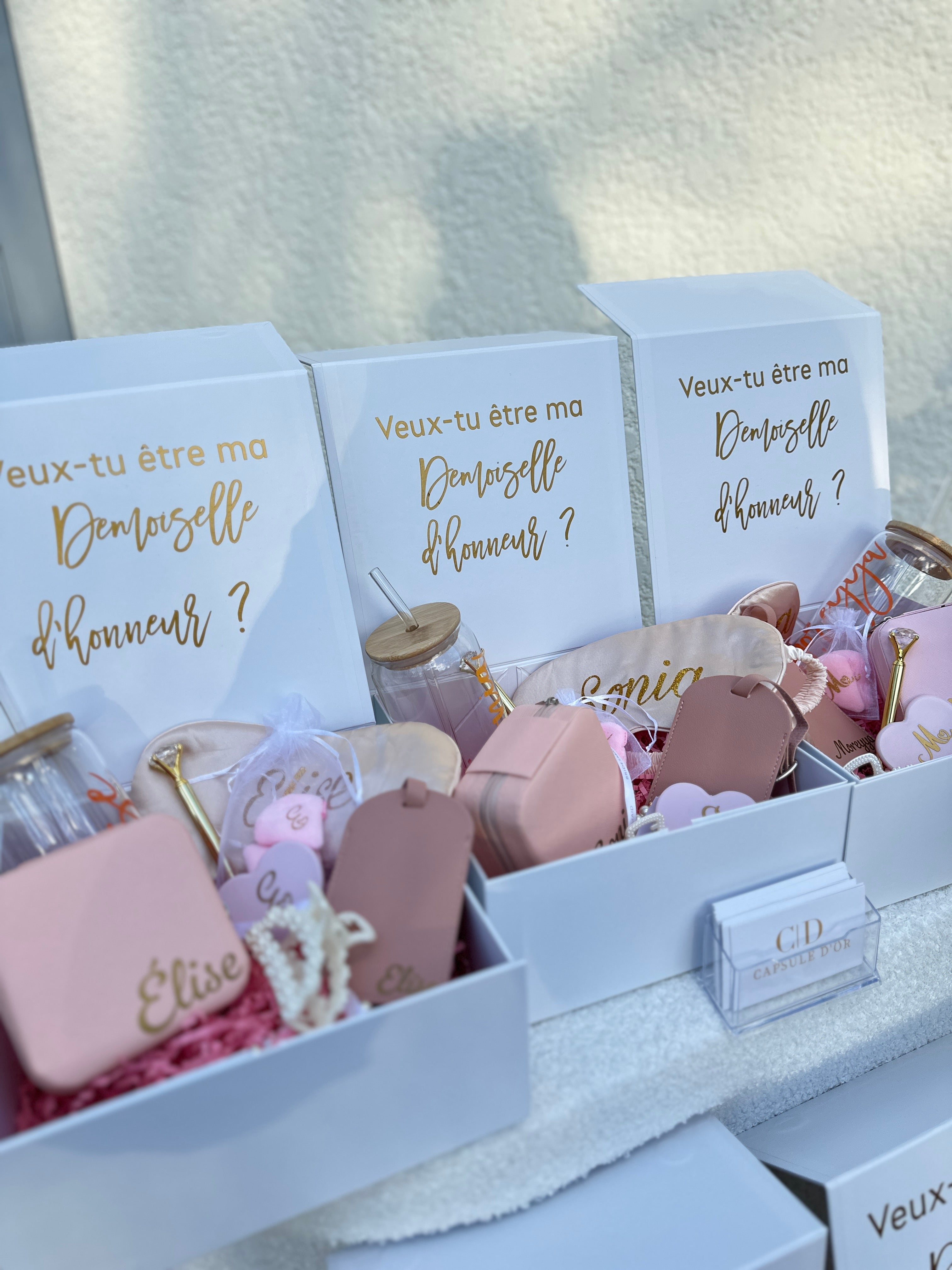 Coffret Demoiselle d’honneur